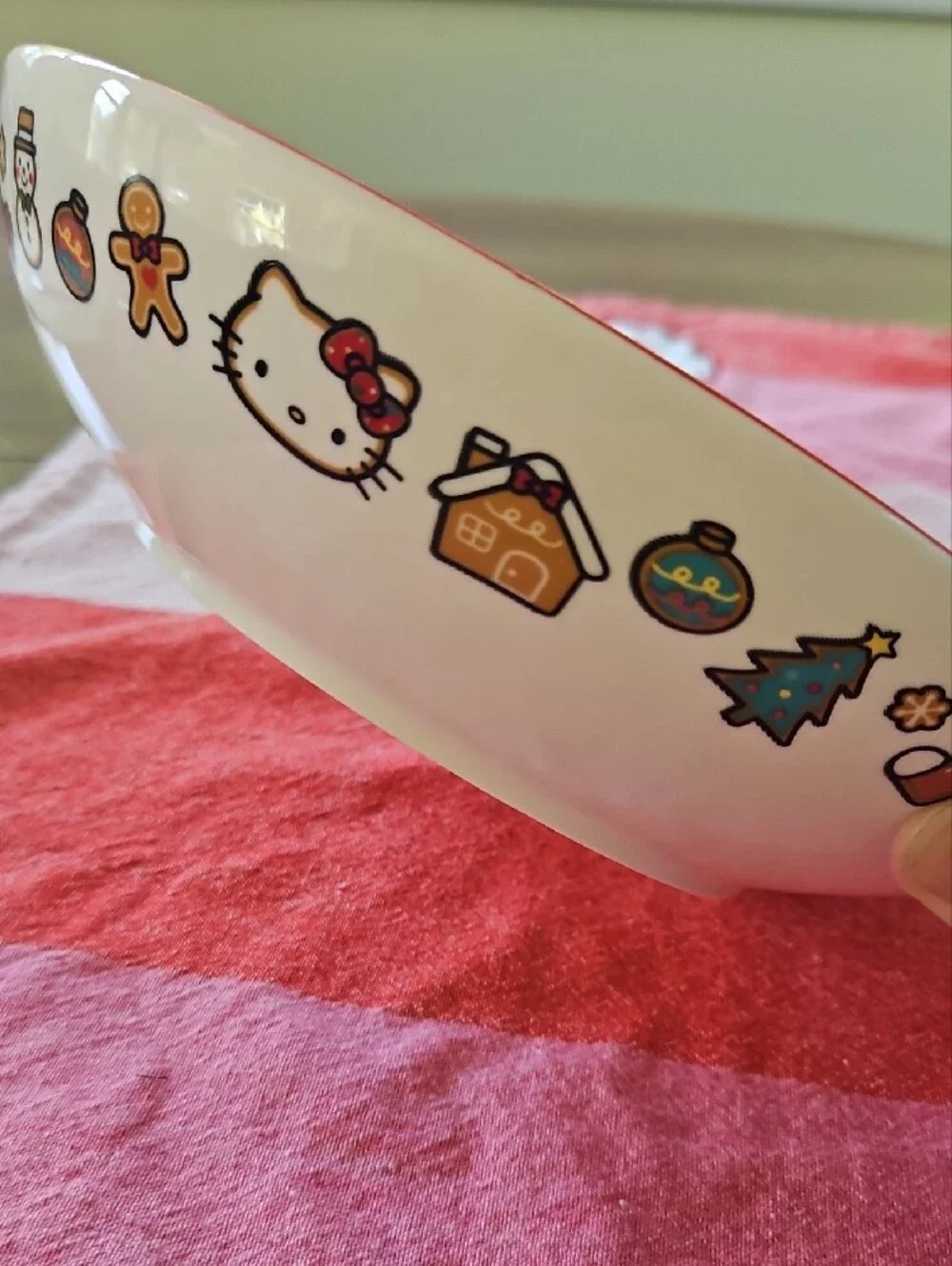 Hello Kitty Festive Holiday Bowl